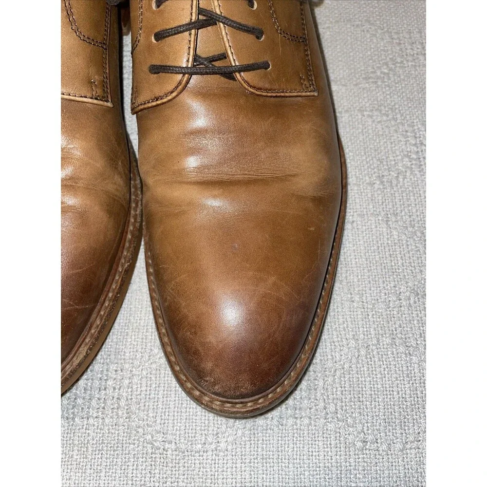 Warfield & Grand Men’s Dress Shoes Size 10.5 M Brown Leather Formal Business